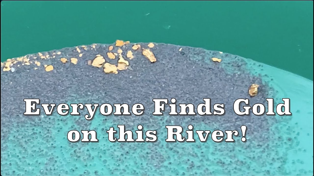 Everyone Finds Gold on this River! Gold Prospecting in New England