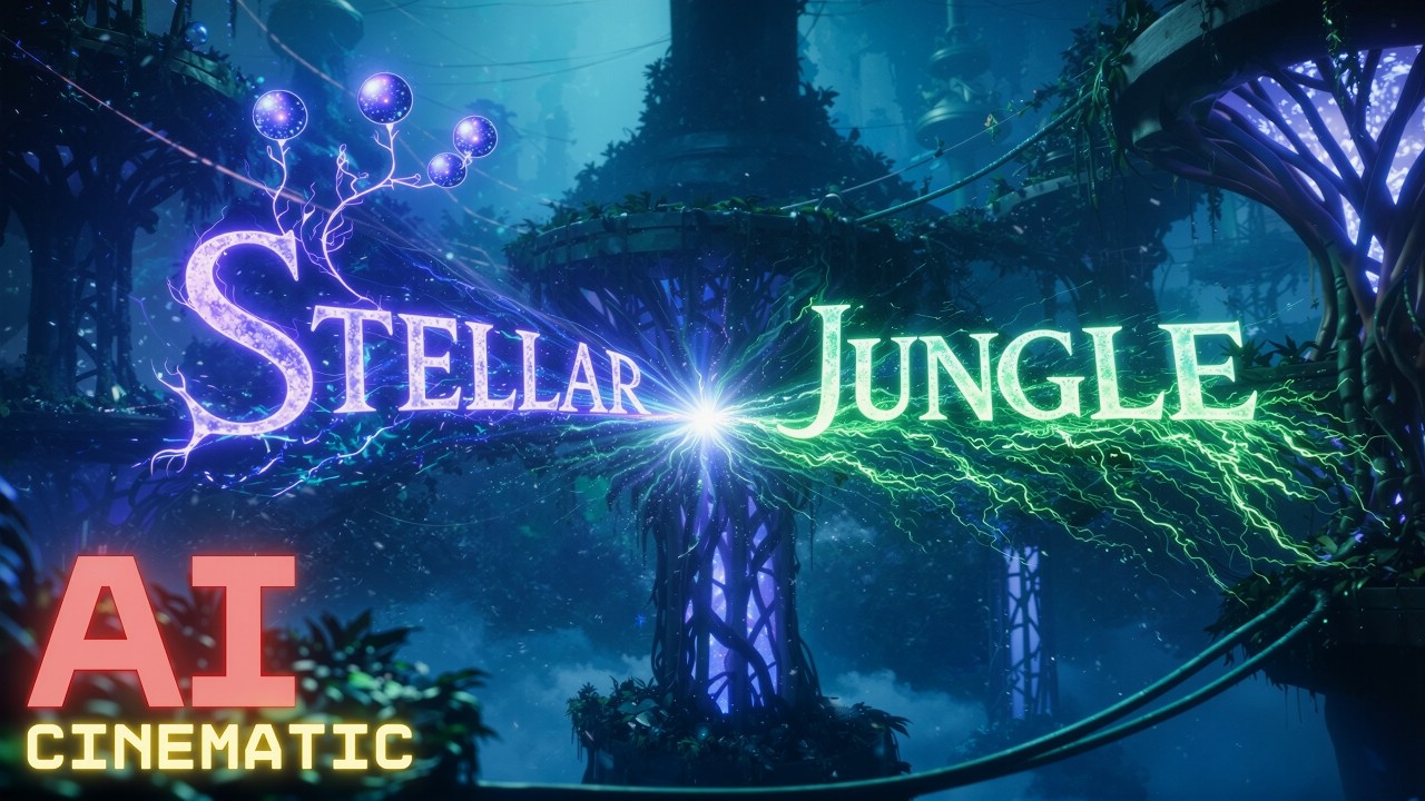 AuraNova - Stellar Jungle | Psytrance 4K Cinematic