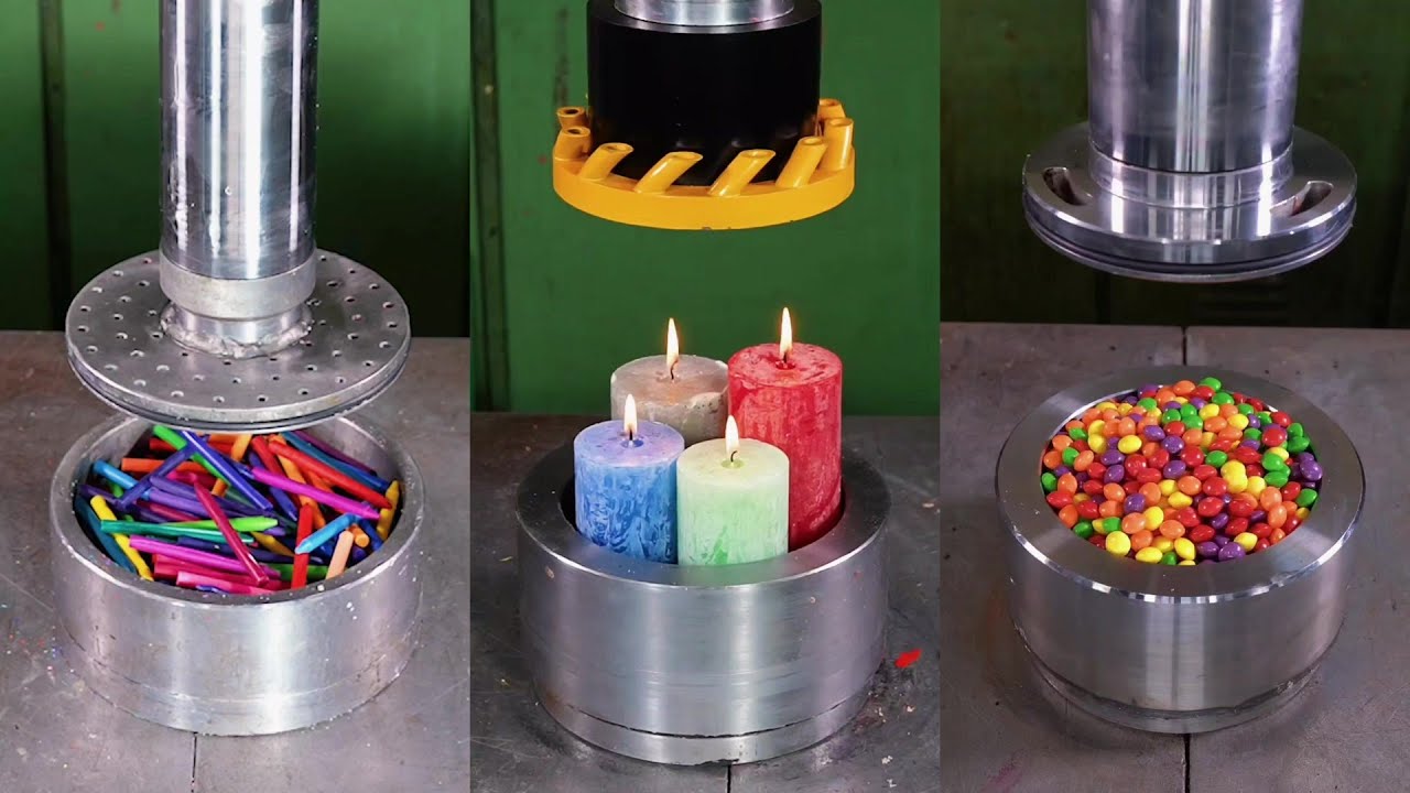 Top 100 Most Satisfying Hydraulic Press Crushes | Ultimate Crushing Moments Compilation #asmr