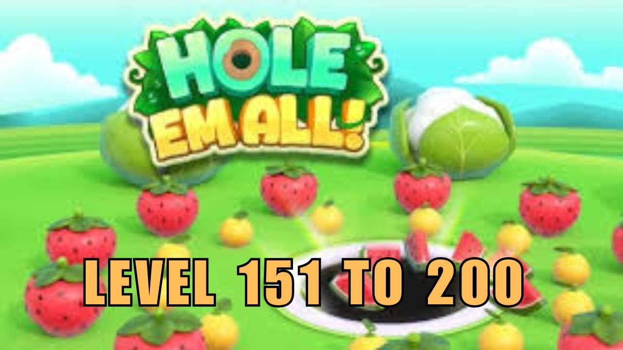 Hole em all LEVEL 151 to 200