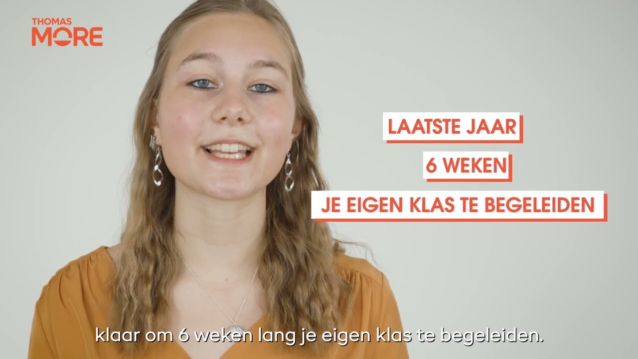 Lise studeert Kleuteronderwijs
