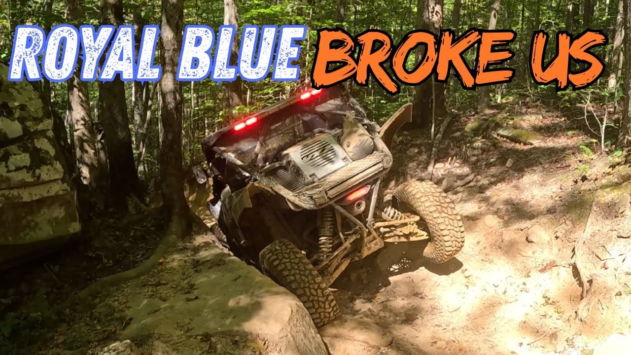 Boatman Falls Out on Ride Royal Blue's Toughest Trail