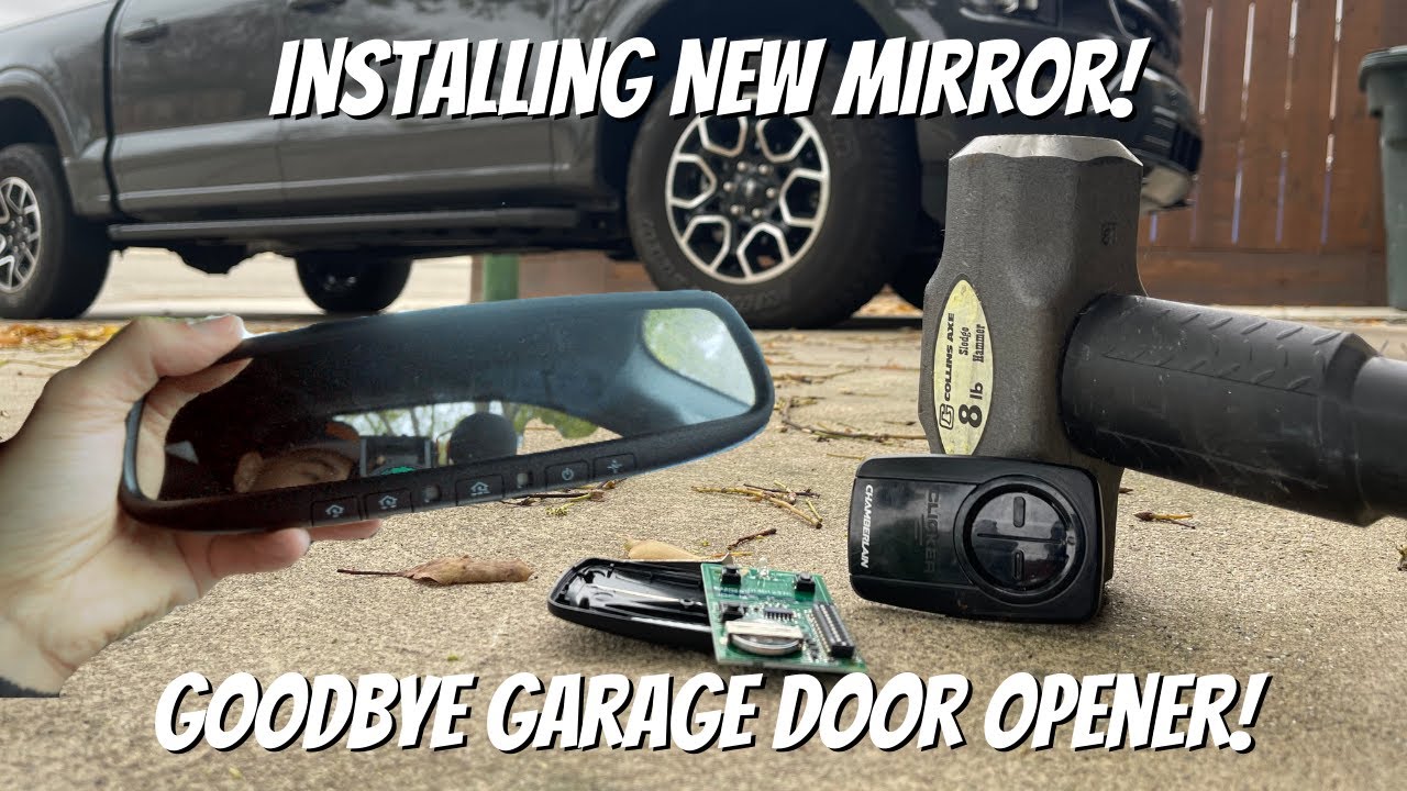 F150 Rear View Mirror Upgrade (How-To?)