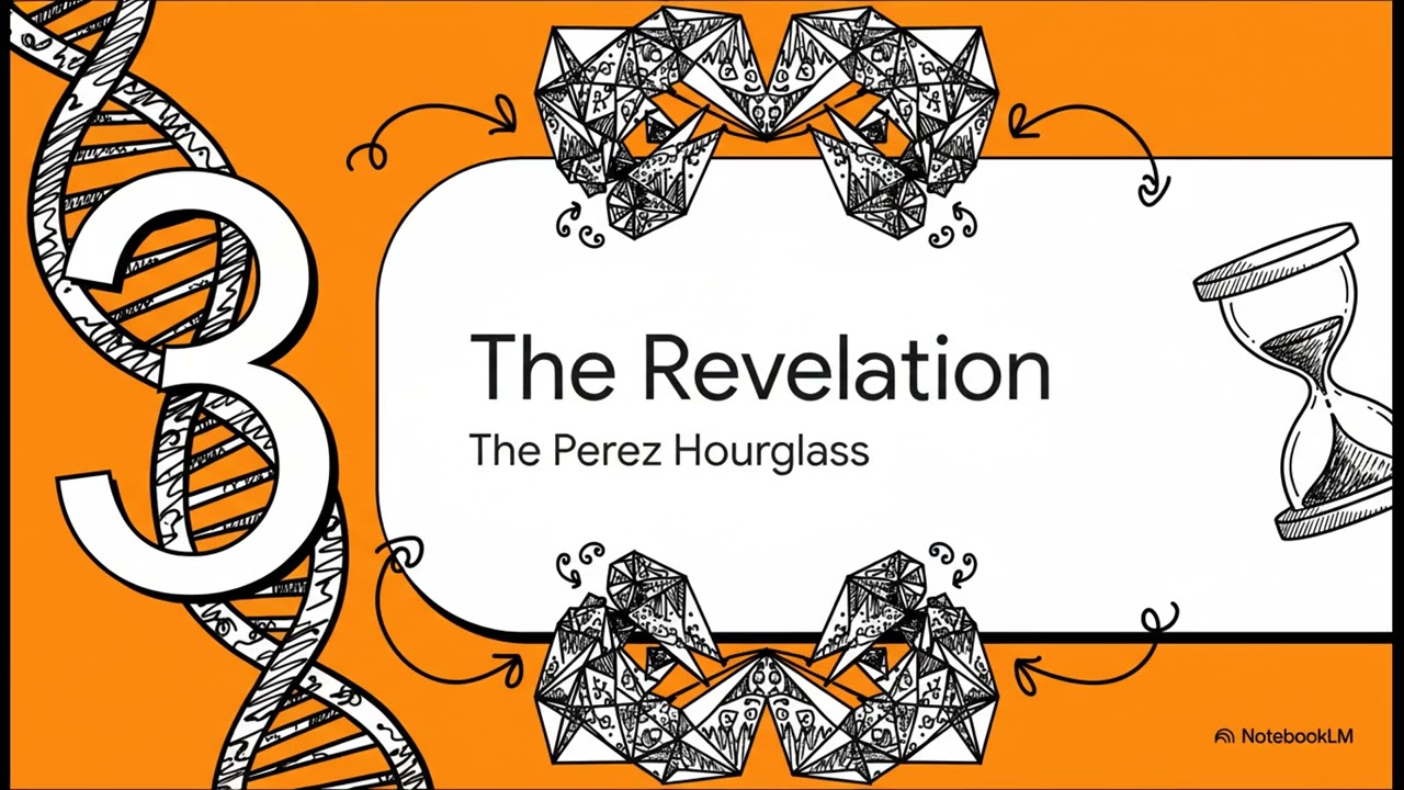 English version Perez Hourglass, Pythagoras, Fibonacci, DNA and me: Is there a Formula for Life?
