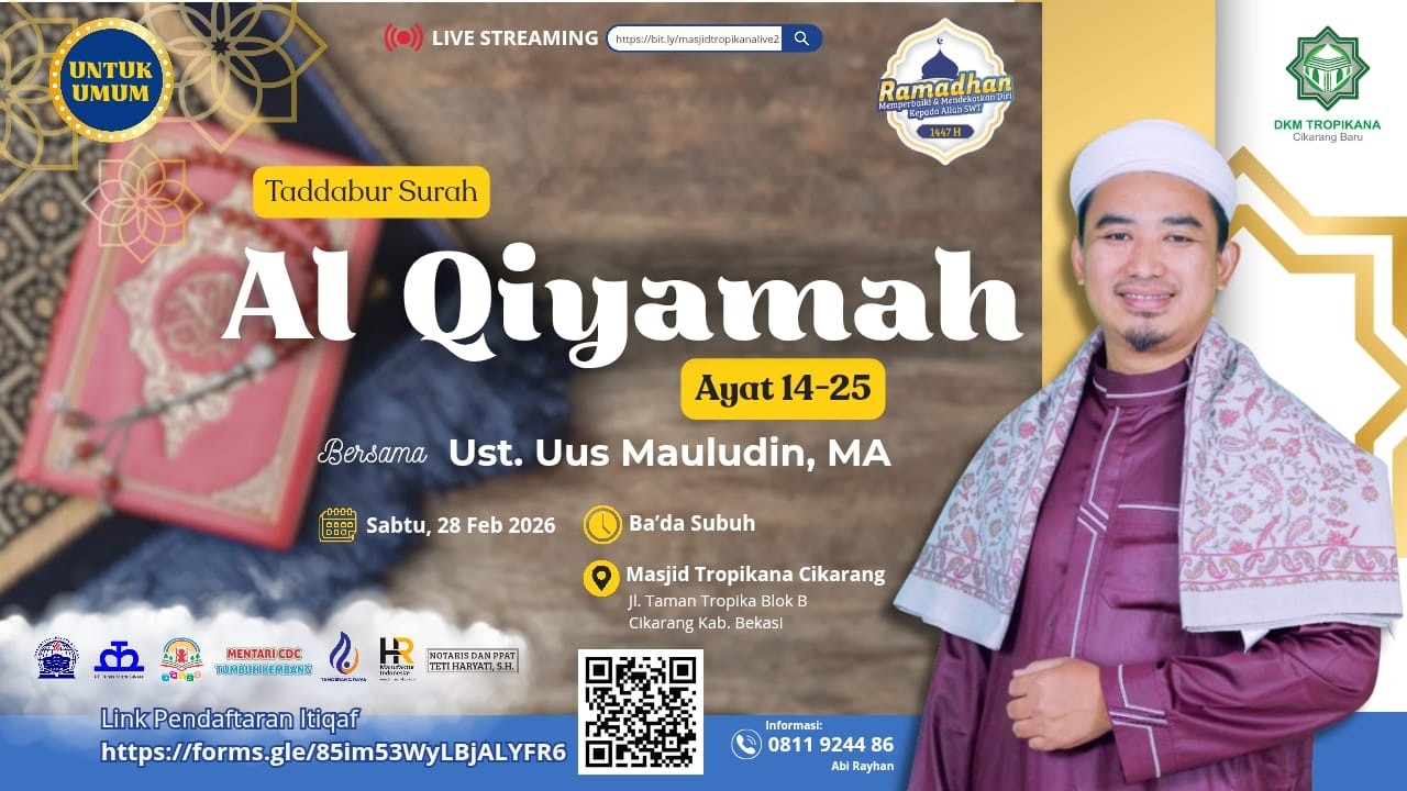 Tadabbur Qur'an: Surat Al Qiyamah Ayat 15-25