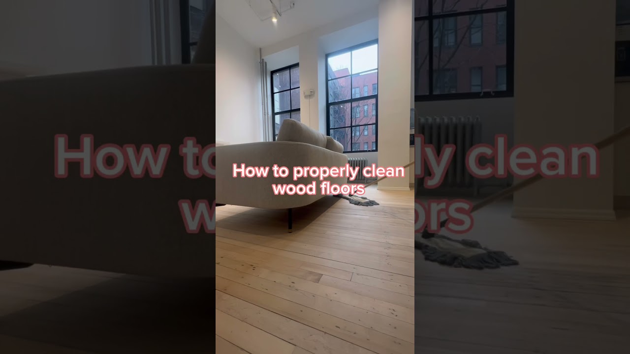 How to clean wood floors ✨ #cleaning #clean #cleaningmotivation