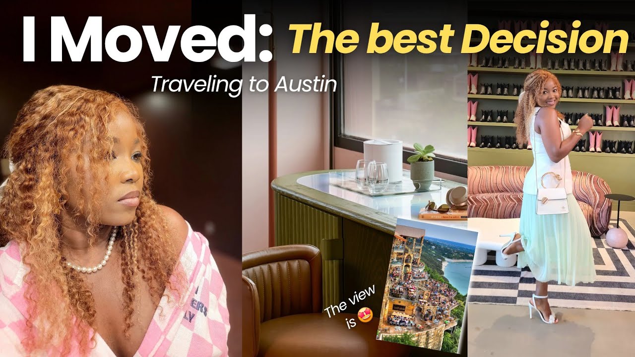 AUSTIN: It Was Time to Move | Emotional & Exciting Trip | The Journey that Made me HER 🤍|Solo Travel