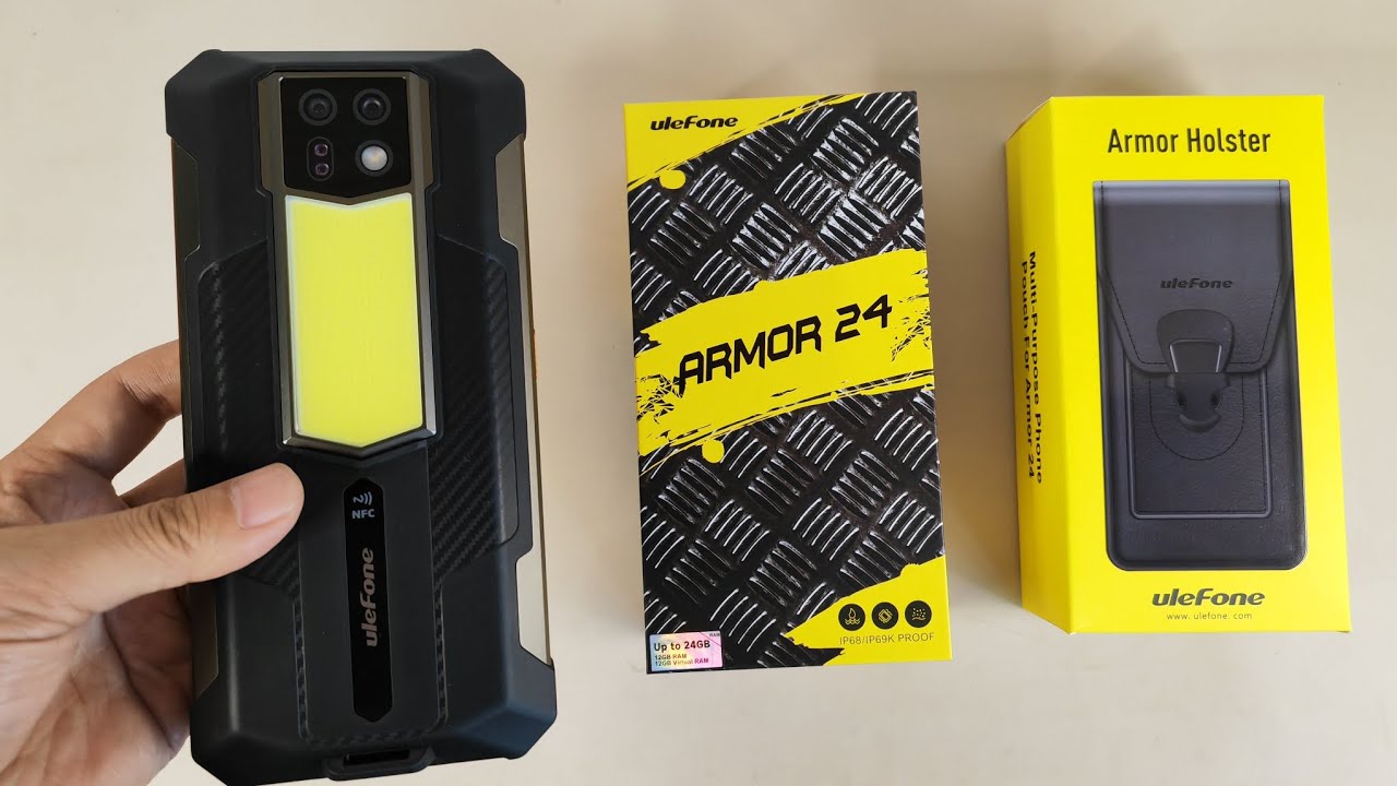 Ulefone Armor24 22000 мАч мега-аккумулятор + 1000 люмен многофункциональный походный фонарь защищ...