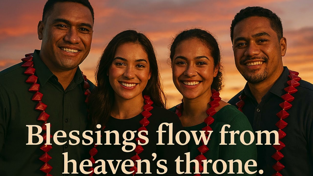 BLESSINGS FLOW FROM HEAVEN'S THRONE