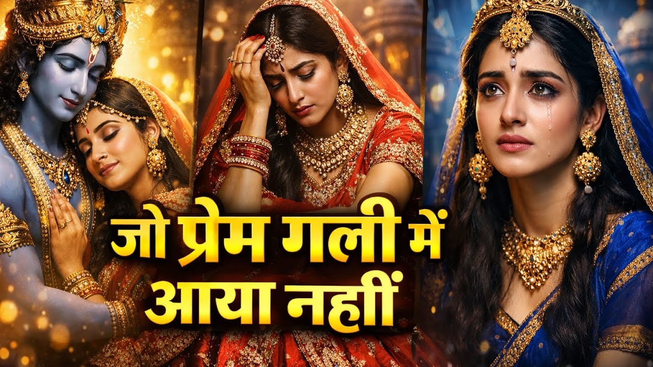 Jo Prem Gali Me Aaya Nahi | जो प्रेम गली में आया नहीं | Bhakti Song | Radhe Krishna New Bhajan 2026