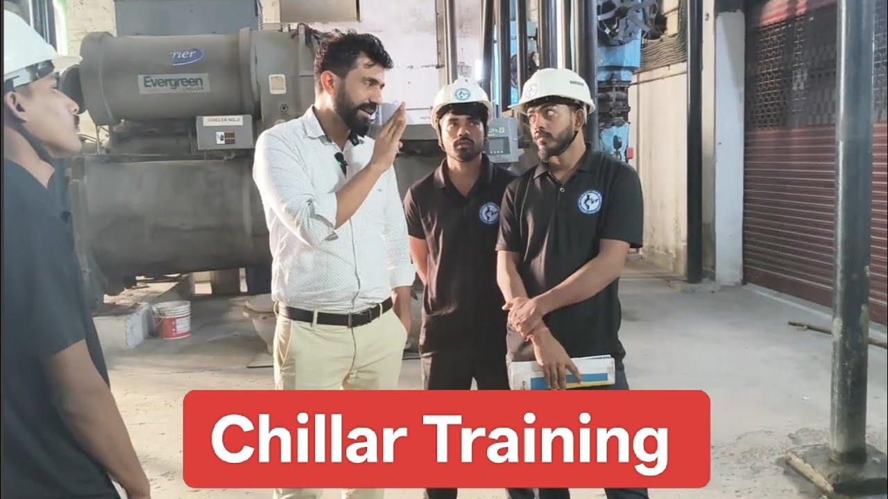 HVAC & Chiller Training | Complete Practical Session | Skilled Hindustan