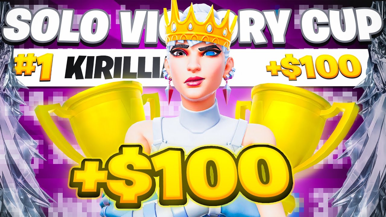 HOW I WON $100 in SOLO VICTORY CASH CUP 🏆