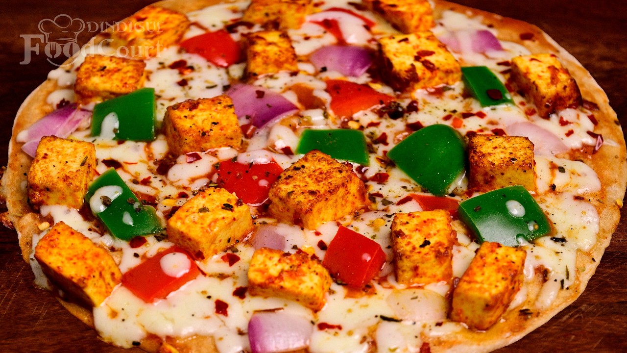 Roti Pizza/ Leftover Chapati Pizza On Tawa/ Pizza