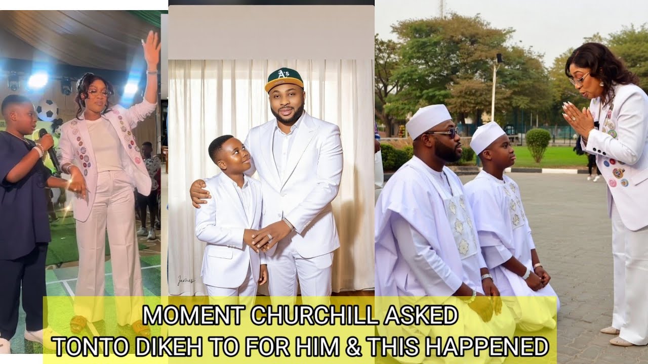 Тонто Дикех призналась в любви к Черчиллю и молилась за него во время празднования дня рождения и...