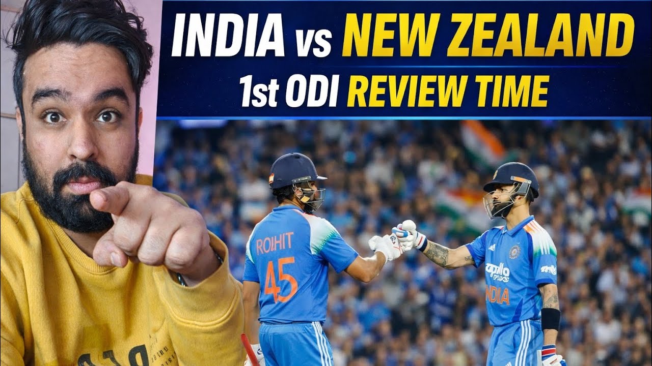 Virat Kohli Misses Century by 7 Runs | IND vs NZ 1st ODI Full Review