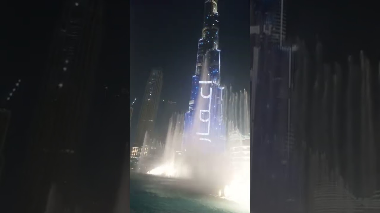 Burj Khalifa Fountain Show | Emaar Tower | Tallest Tower | Tallest Building | Dubai Tour Guide