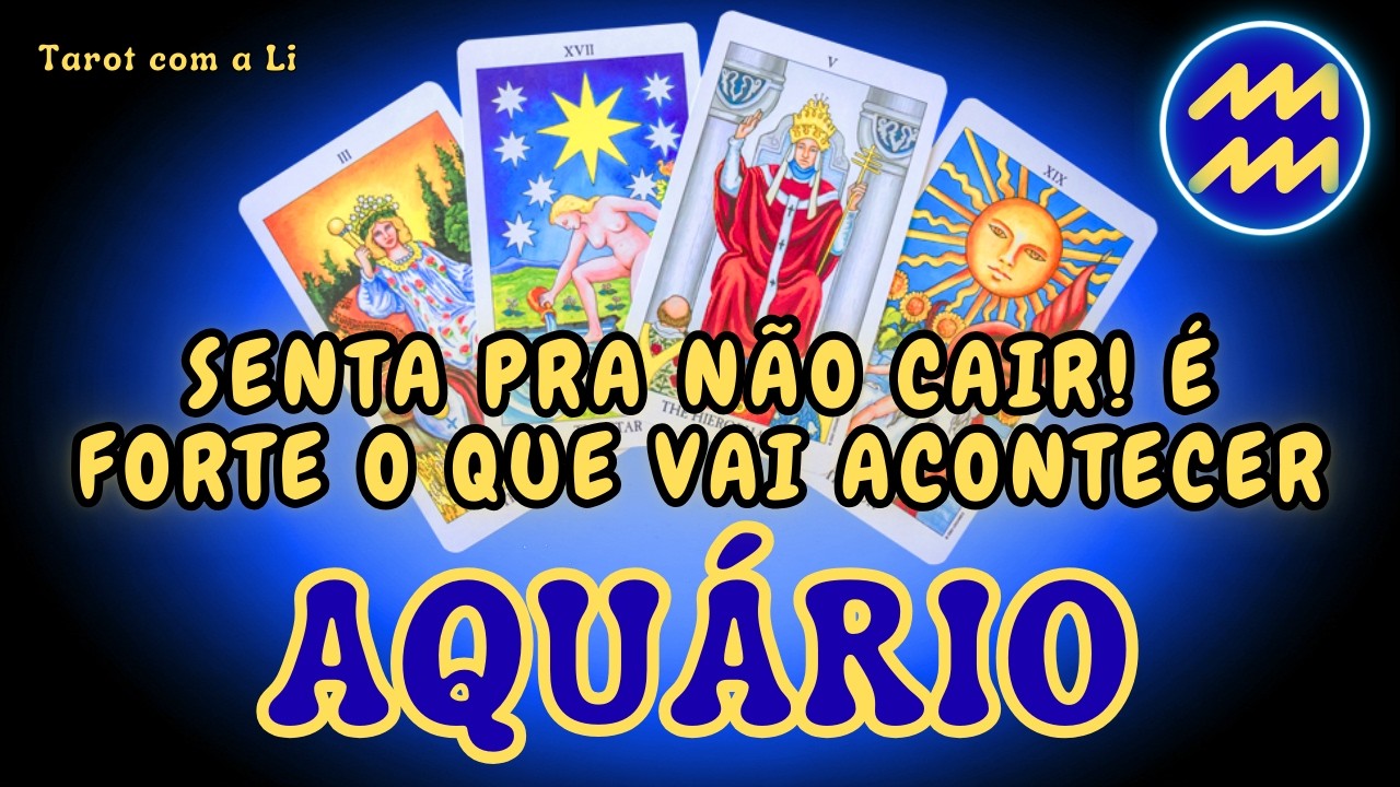 AQUÁRIO♒ NÃO IGNORE🔥 ESSA SENSAÇÃO É UM AVISO DIRETO