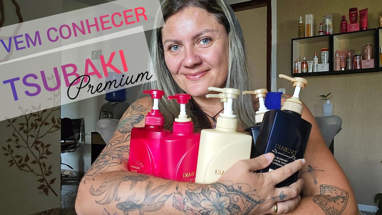 LINHAS TSUBAKI, SUAS DIFERENÇAS E INDICAÇÕES P/ CADA ETAPA DO CRONOGRAMA E CADA TIPO DE CABELO!VEM😍