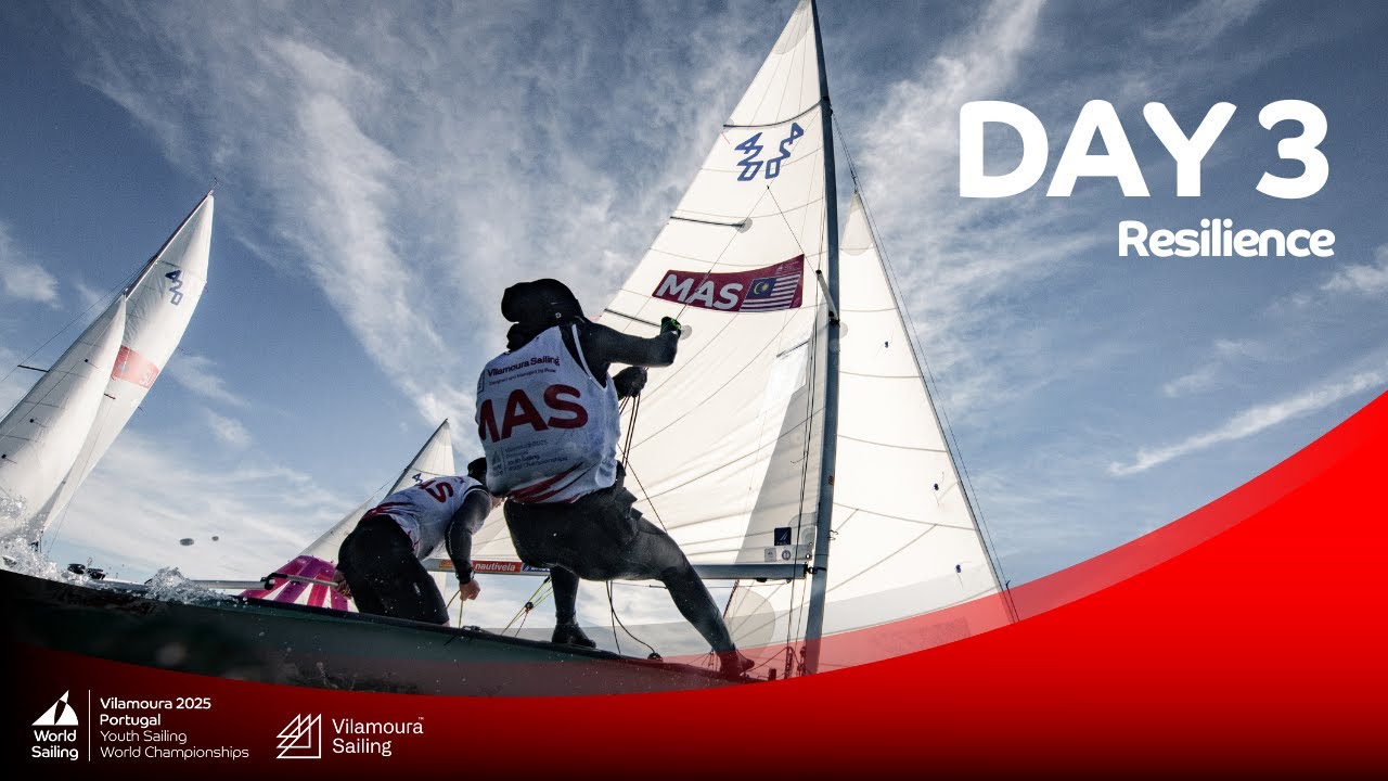 Youth Sailing World Championships | Day 3 Highlights ⛵
