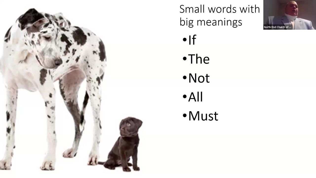 Small Words with Big Meanings, Feb 8, 2026