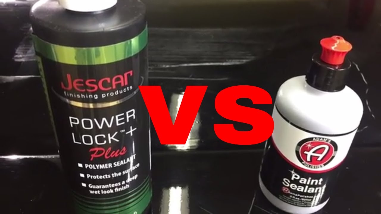 Jescar Power Lock Plus VS Adams Liquid Paint Sealant!!!!  Sealant MADNESS!!!