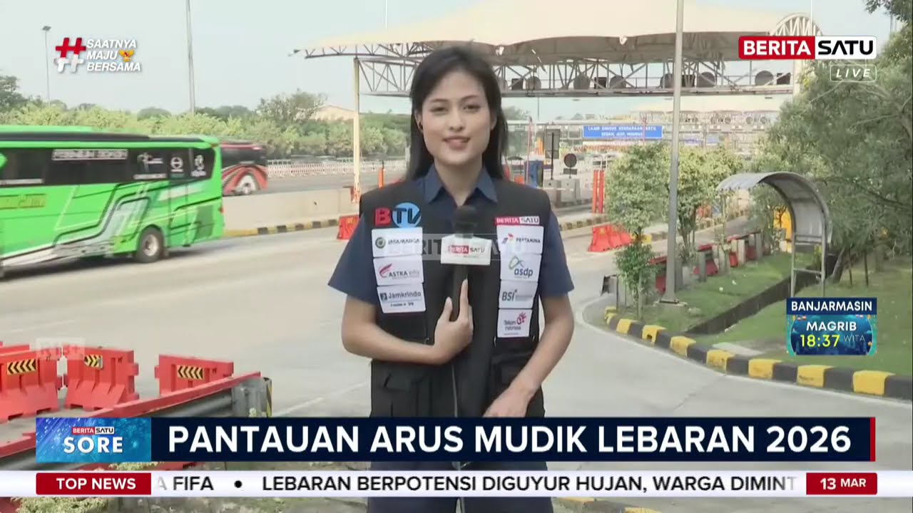Pemudik Mulai Padati Stasiun Pasar Senen, Pelabuhan Merak, dan Tol Cikampek #Beritasatu