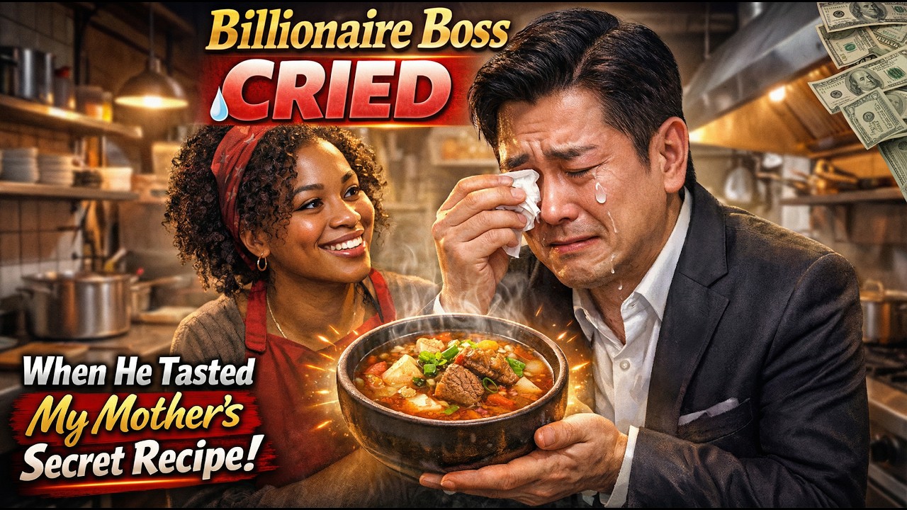 My Billionaire Boss Cried When He Tasted My Mother’s Secret Recipe.
