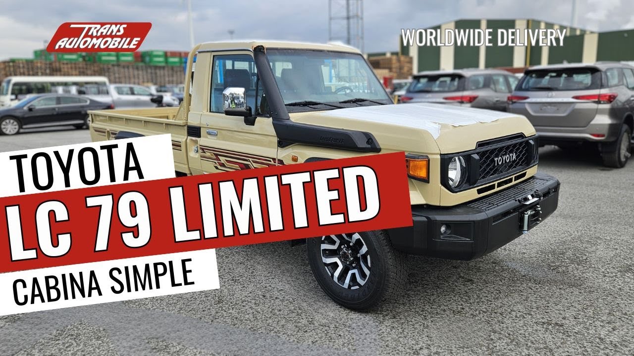 Toyota Land Cruiser 79 cabina simple Limited – ¡Estilo, durabilidad y aventura!