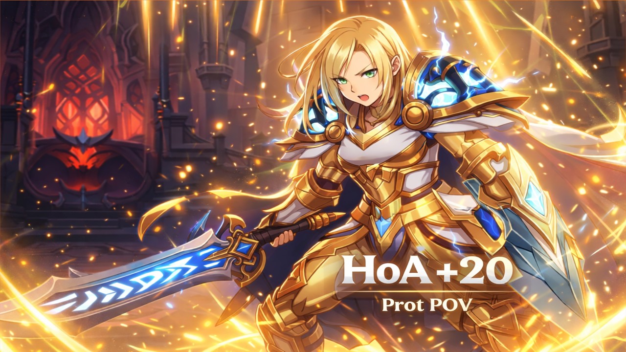 Hallen der Sühne +20 | Schutz Paladin POV | Midtnight Pre patch
