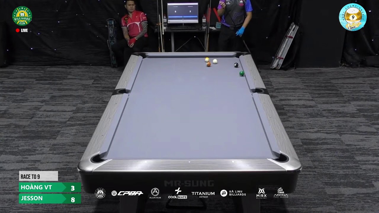 🔴 TRỰC TIẾP: PATTAYA OPEN POOL CHAMPIONSHIP 2026 - HOÀNG VŨNG TÀU vs JESSON MARABI