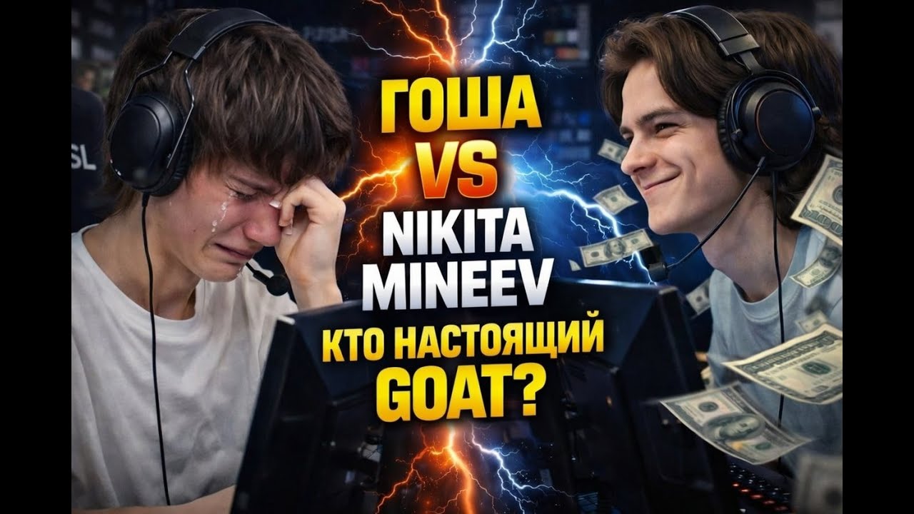 ГОША VS NIKITA MINEEV В CS:GO