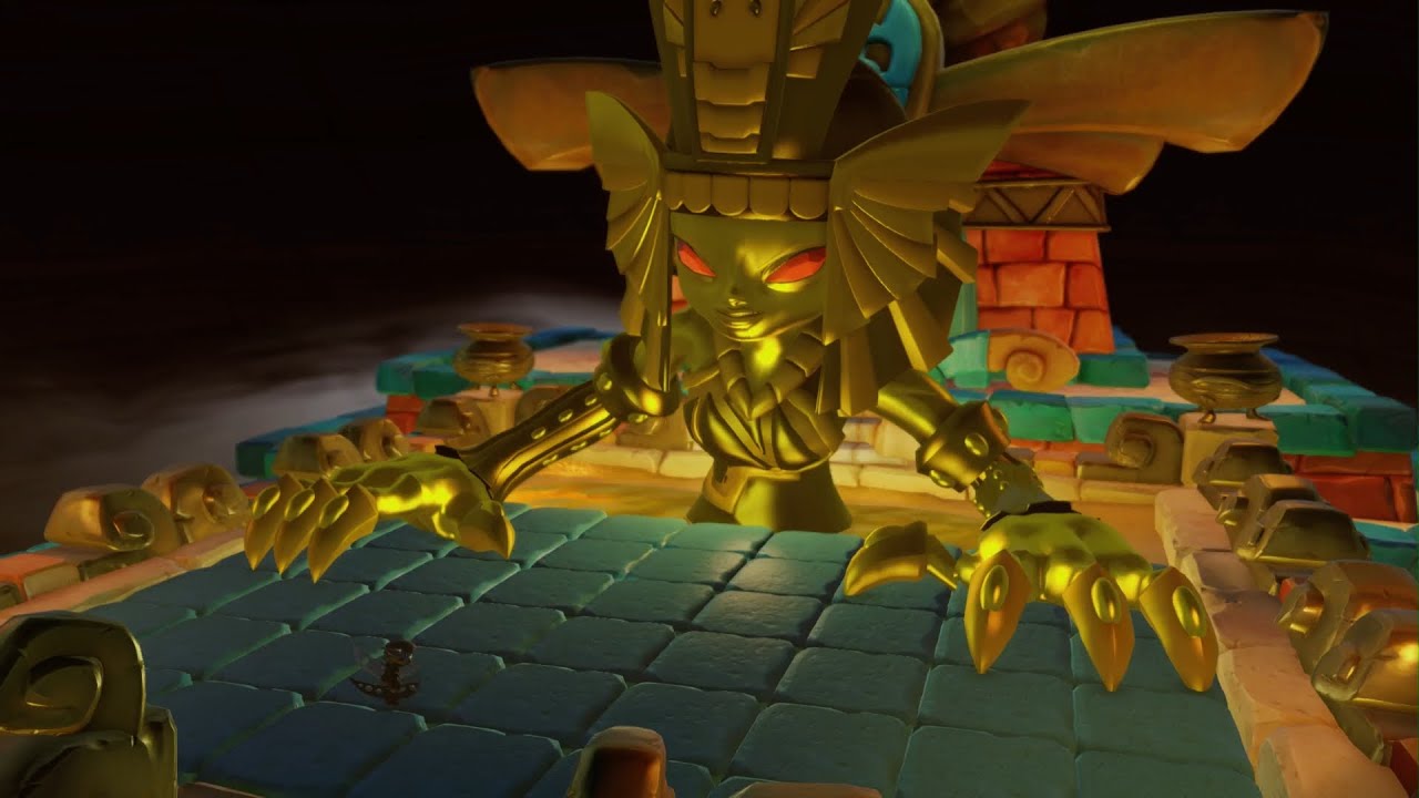 Skylanders Trap Team Dark Ninja Stealth Elf vs Golden Queen (Nightmare/No-hit).