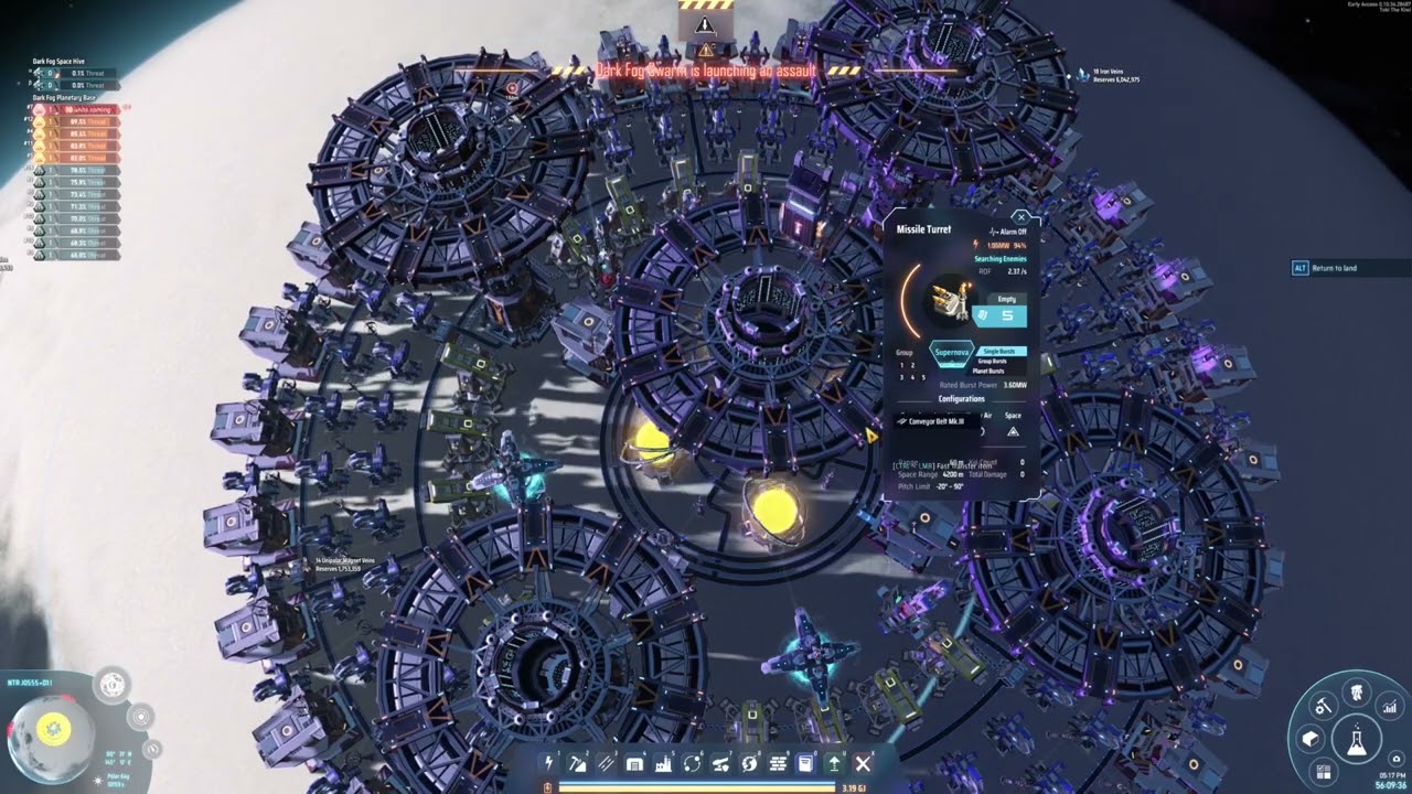 [Dyson Sphere Program] Infinite Resources: Setting up a Dark Fog Farm