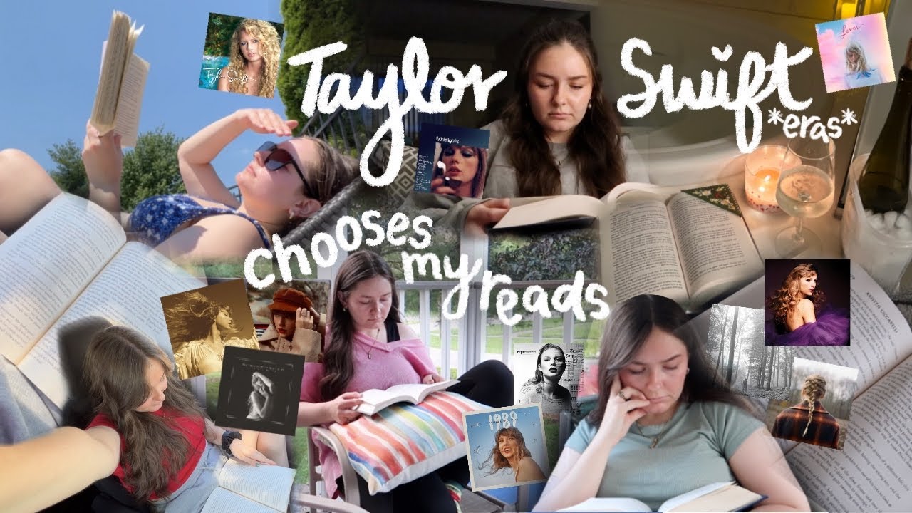 Taylor Swift chooses my reads🦋🪩🐍 *spoiler free reading vlog*