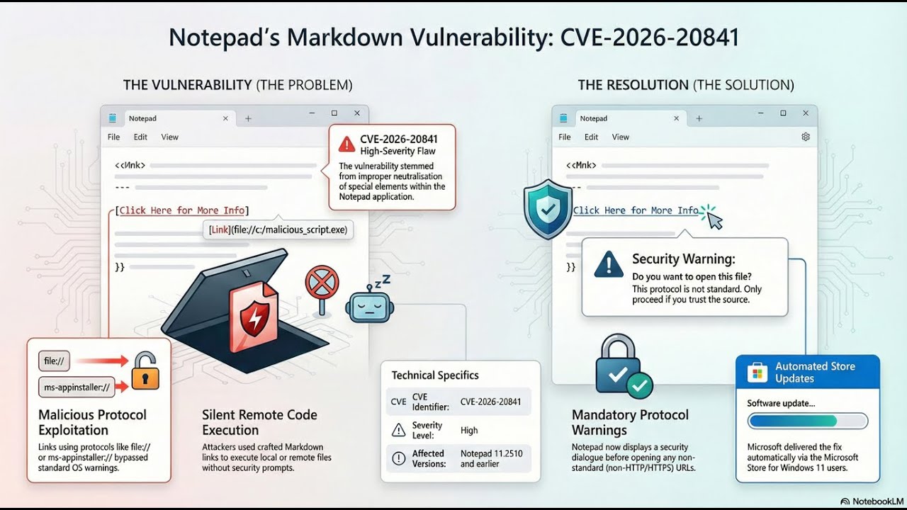 (Podcast) The Windows Notepad Vulnerability That Let Hackers Run Code via Markdown