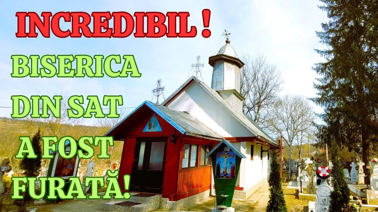 IREAL! Au furat o biserică și au adus-o la ei în sat!Sătenii vând telemeaua de vacă cu 25 de lei/kg!
