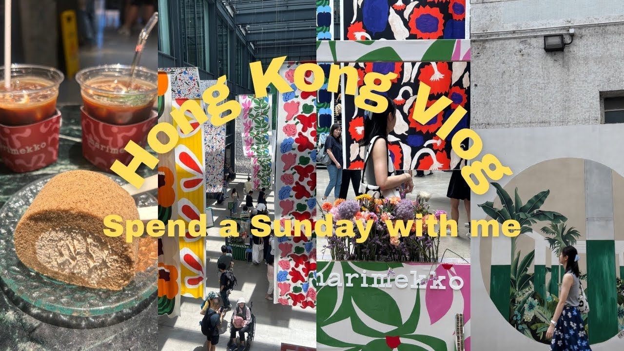 HK vlog 🇭🇰 | Marimekko Exhibition 🌸 | The Mills 南豐紗廠 👗 | Koko Coffee ☕️ | HK Local Foods 🍜