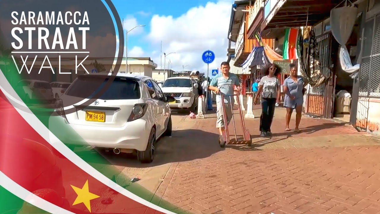 Nena, Walk With Me Along The Saramaccastraat in Paramaribo, Suriname 🇸🇷