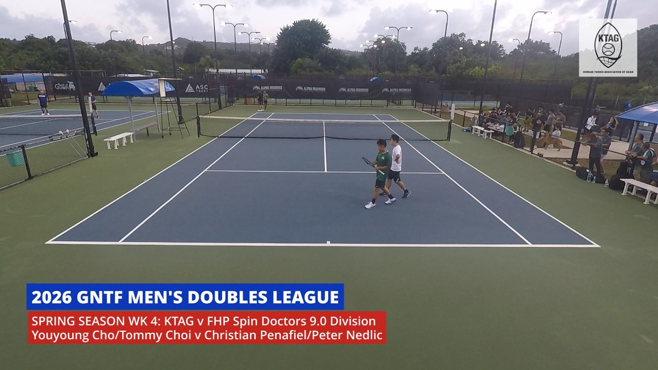2026 GNTF Men's Doubles League, Spring Season Week 4: KTAG v FHP Spin Doctors 9.0 Combined Division