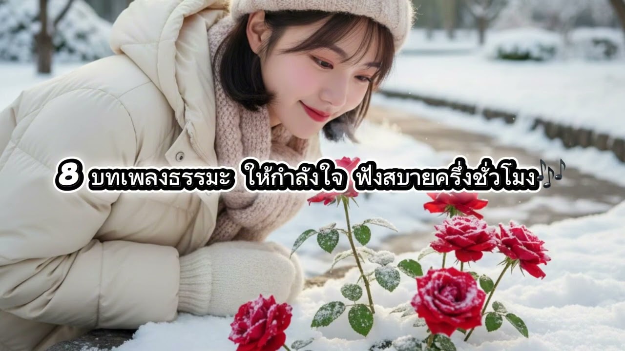 8 บทเพลงธรรมะ ให้กำลังใจ ฟังสบายครึ่งชั่วโมง