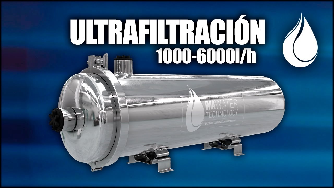 Equipo de ultrafiltración de agua compacto | IMA Water