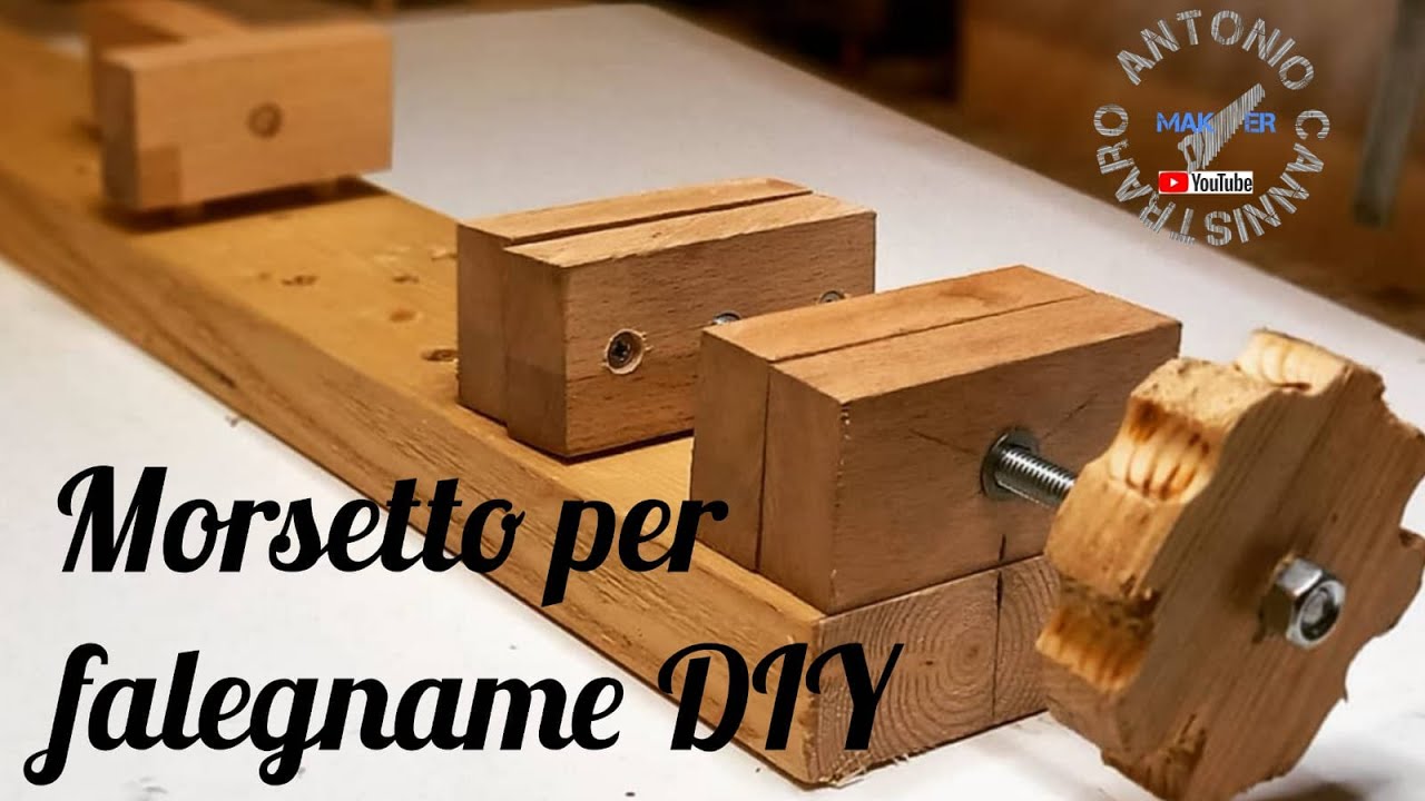 Morsetto/strettoio da falegname fai da te