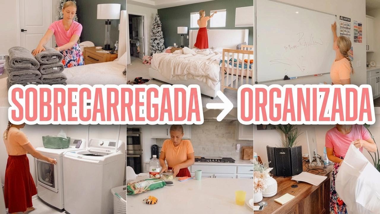 Como parei de me sentir sobrecarregada e consegui manter minha casa em ordem