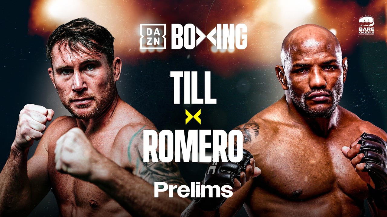 DARREN TILL VS. YOEL ROMERO | BKFC 94 PRELIMS LIVESTEAM