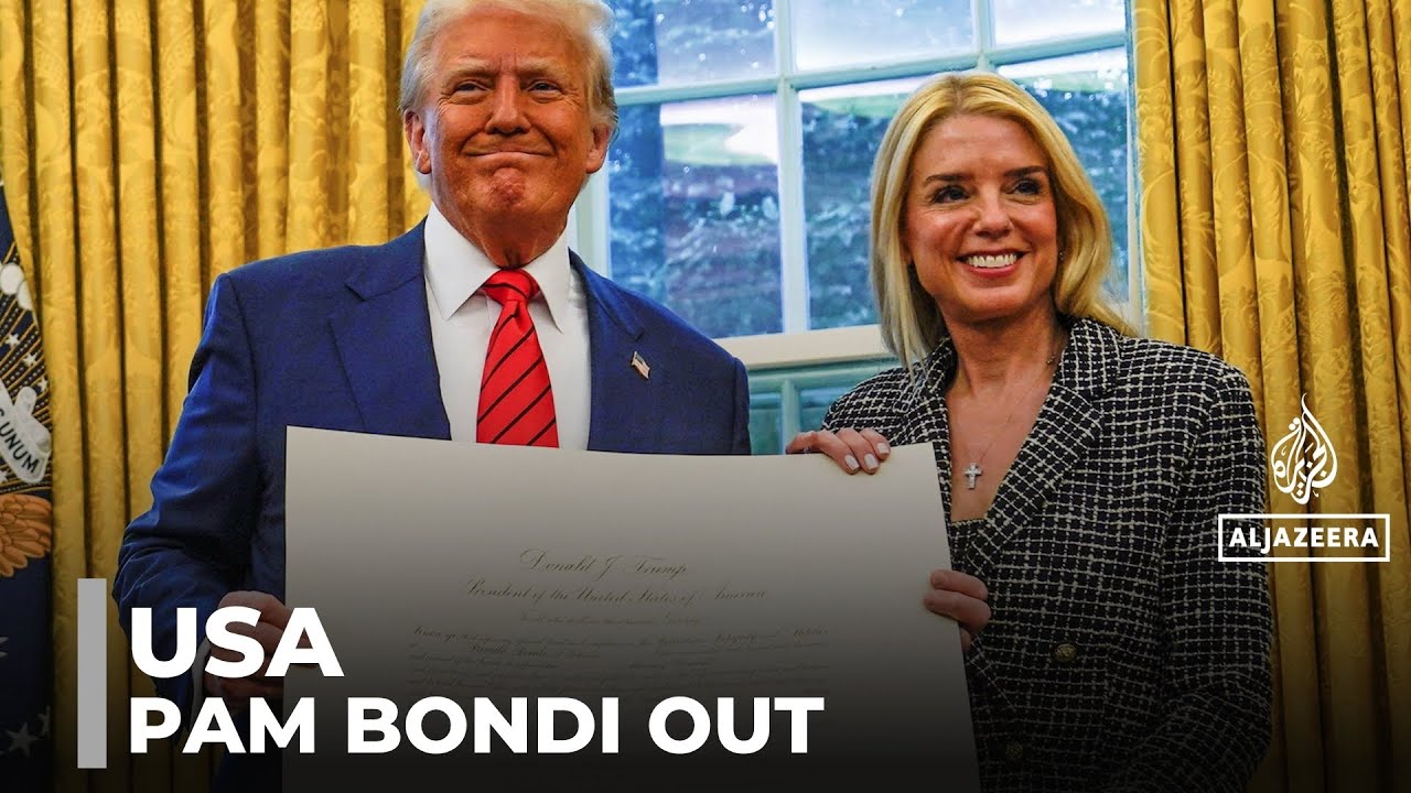 Trump removes Pam Bondi: Todd Blanche to step in as US attorney general