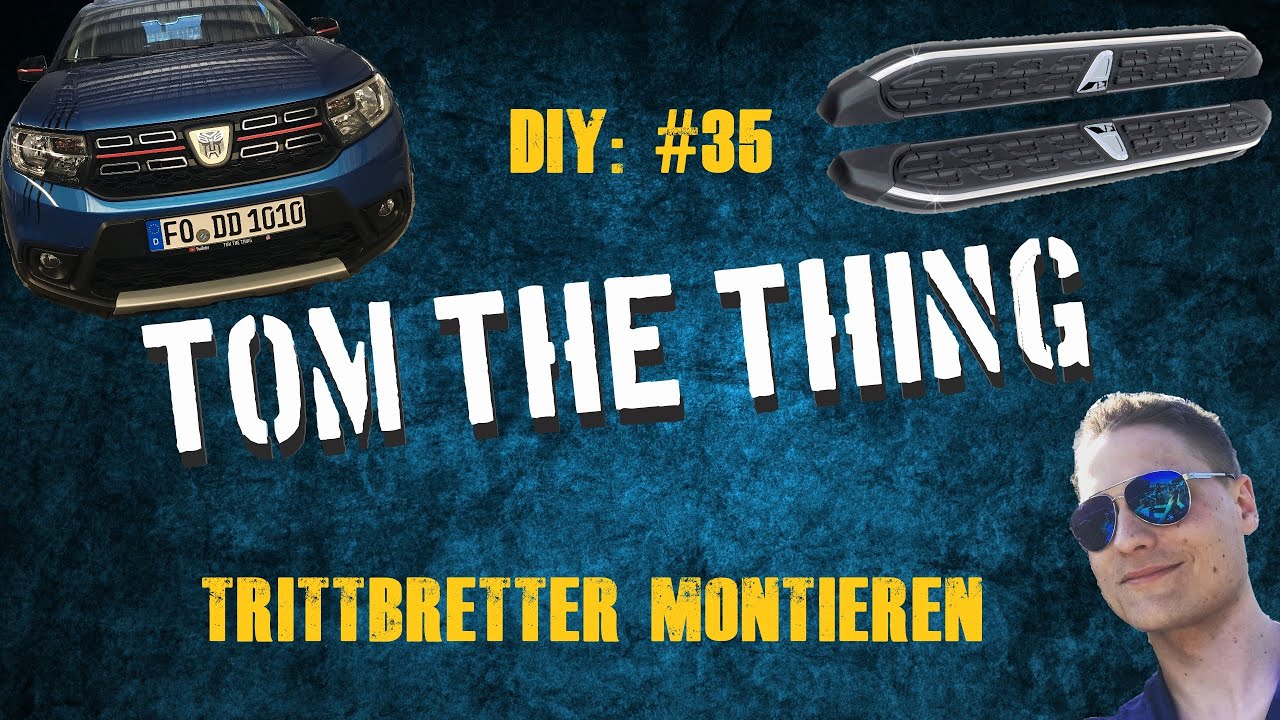 Dacia Sandero Stepway II Tutorial #35 Trittbretter montieren [Germansell]