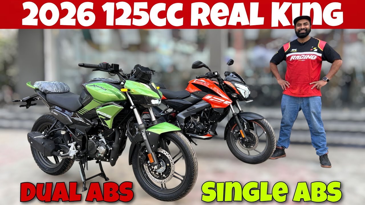 2026 Hero Xtreme 125r Dual ABS Vs Bajaj Pulsar NS125 Single ABS Detailed Comparison Review 