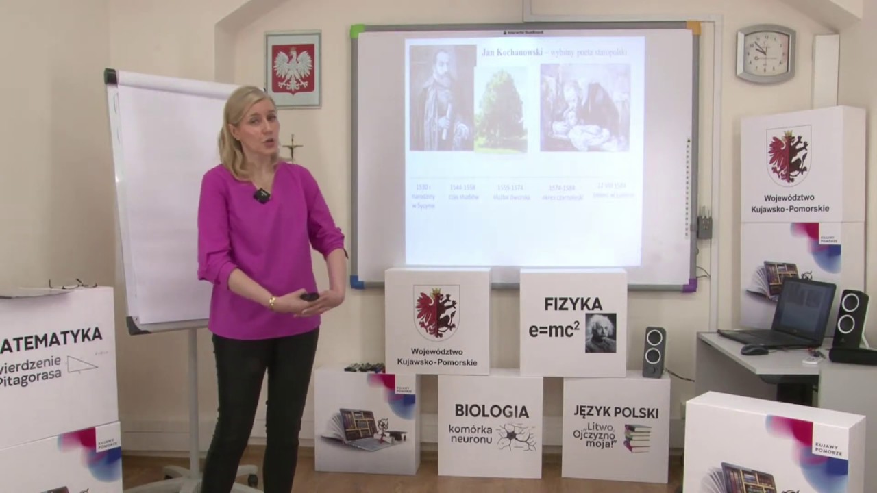Język polski -  klasa 7 SP. Renesansowy przepis na szczęście we fraszkach Jana Kochanowskiego
