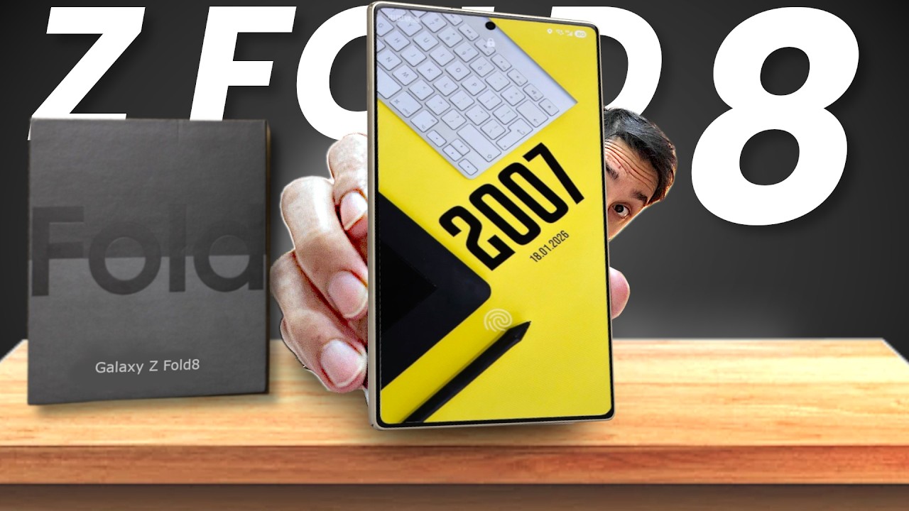 Samsung Z Fold 8 - Finally, World's First Look at new foldable!