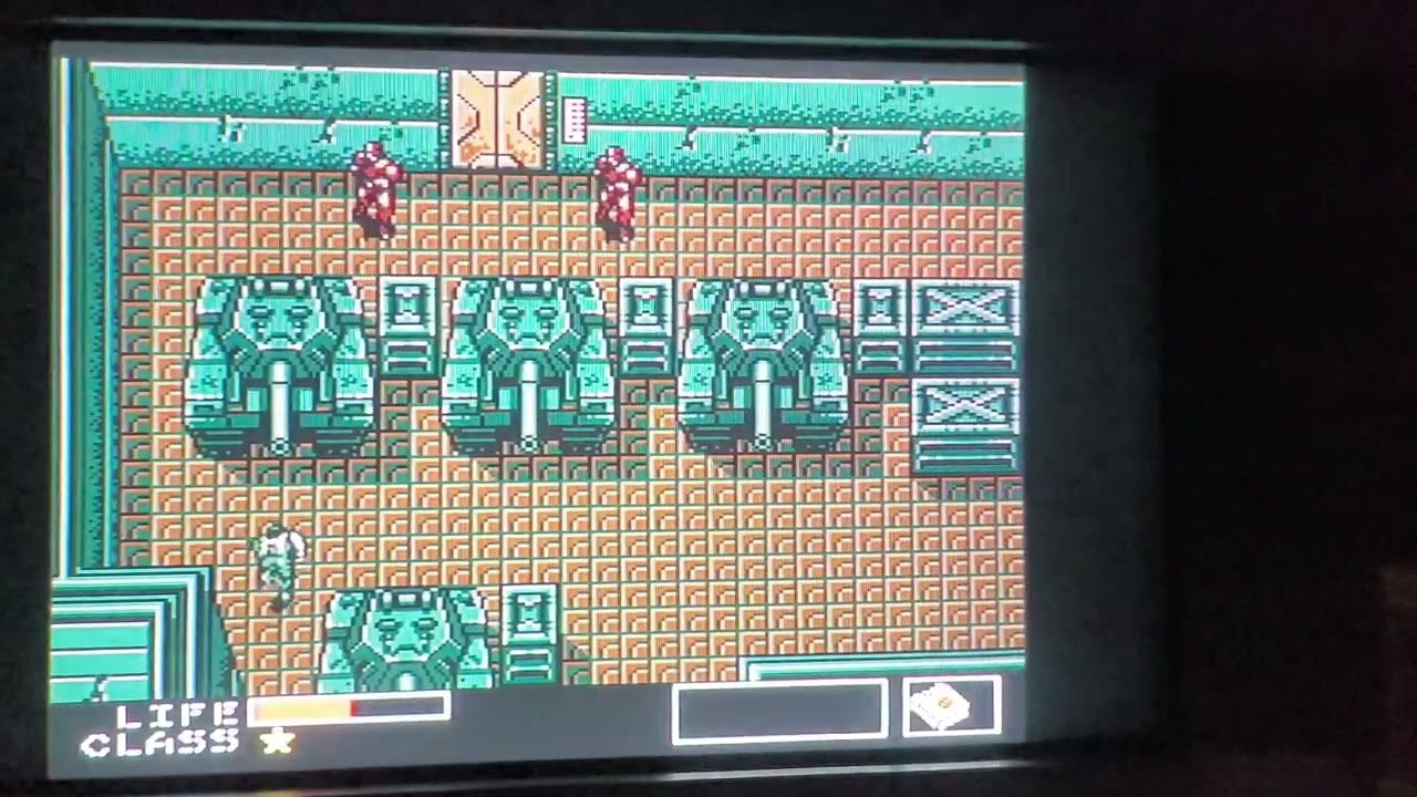 The start of Metal Gear on Panasonic A1 WSX MSX2+